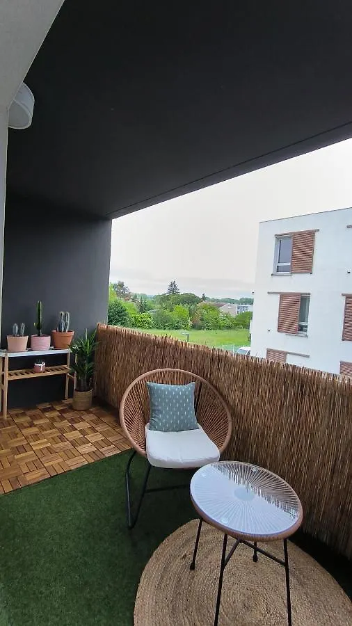 Good Vibes In Charming T2 Apartment With Balcony Blagnac