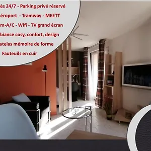 Appartement Orion - Cosynest à Toulouse - Pkg Privé&climatisation, Blagnac