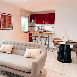Appartement Elegant T2 - Parking -aeroport-airbus- Meett, Blagnac